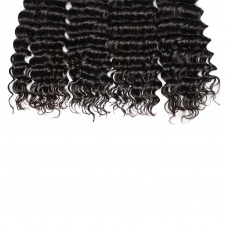4 Bundles Virgin grade Elesis Virgin Hair Deep Wave Virgin Human Hair-RDW4