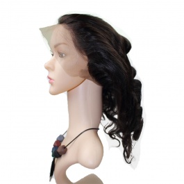 360 frontal body wave full lace closure with Adjustment Band