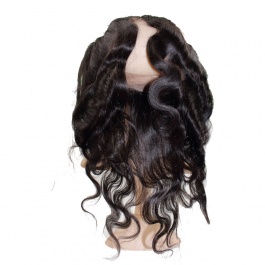 360 frontal body wave full lace closure with Adjustment Band