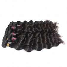 DHL Shipping Wholesale virgin hair Natural Wave 10pcs/lot  