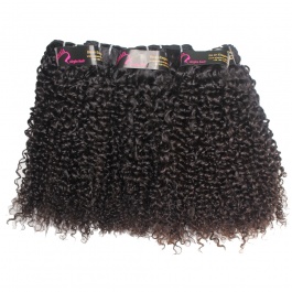 Top grade Raw hair Jerry Curly bundles Wholesale deal 10pcs/lot  