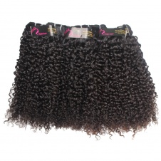 Top grade Raw hair Jerry Curly bundles Wholesale deal 10pcs/lot  