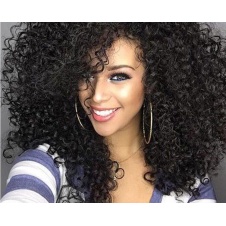 Elesis Virgin Hair Top Raw grade bundle weft  4 Bundles Jerry Curly-RJC4