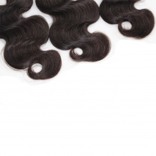100% virgin Brazilian body wave big wave fresh hair 3bundles with free style closure Dropship