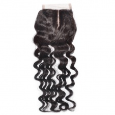 100% Unprocessed Virgin Brazilian Loose Deep Wave Human Hair 4x4 Free Part Swiss Lace/Transparent LACE/HD Lace