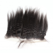 13x4 Kinky Straight Swiss Lace/Transparent LACE/HD lace frontal free part 