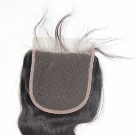 Elesis Virgin Hair Top Grade Body Wave Swiss Lace/Transparent Lace/HD Lace 5x5 Free Part Unprocessed Human hair Closure 