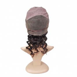 Loose Wave Full Lace Human Hair Wigs 150% Density Glueless Brazilian Virgin Hair Loose Curly Wig