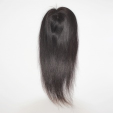 4x4 Women's toupee hair pieces replacement monofilament net base with PU perimeter