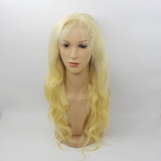 Elesis Virgin Hair Top raw grade hair 613 blonde customize wig 5x5 lace frontal wig-TB5x5