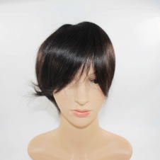 Men's toupee swiss lace base+ PU edge hair length 6inch
