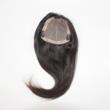 6x6 womans toupee hair pieces replacement monofilament net base with pu perimeter