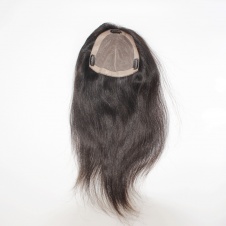 6x6 womans toupee hair pieces replacement monofilament net base with pu perimeter
