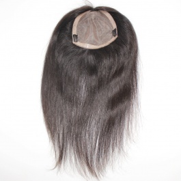 7x7 womens toupee hair pieces replacement monofilament net base with pu perimeter