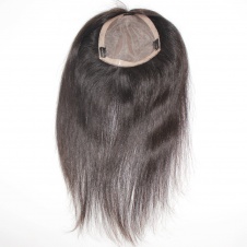 7x7 womens toupee hair pieces replacement monofilament net base with pu perimeter