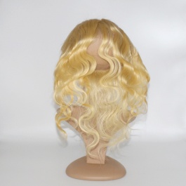 360Frontal blonde #613 body wave ear to ear frontal