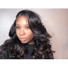 7x7 free part Lace Body wave closure