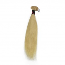 High quality 613 blonde straight human hair extensions single bundle-RST6131