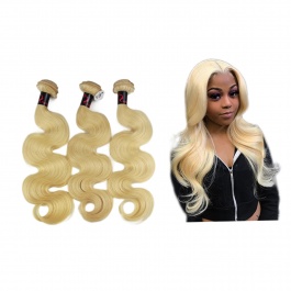 Honey blonde body wave 613color Raw hair 3bundles-RBW6133