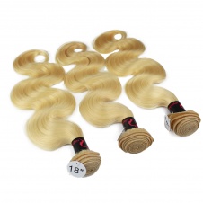 Honey blonde body wave 613color Raw hair 3bundles-RBW6133