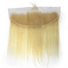 613 Lace Frontal 13x4 Ear to Ear Blonde Frontal Closure Straight Human Hair