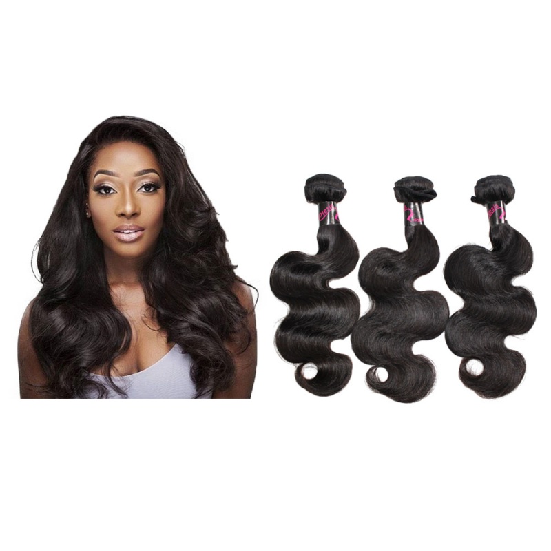 Hot Selling Virgin Hair Top Grade Human Hair Body Wave 3 Bundles 300g
