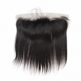 Elesis Straight Swiss Lace/HD frontal Silk base  Frontal Free Part 13x4 Pre Plucked Ear to Ear frontal with Baby Hair
