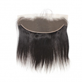 Elesis Straight Swiss Lace/HD frontal Silk base  Frontal Free Part 13x4 Pre Plucked Ear to Ear frontal with Baby Hair