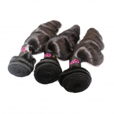 Hot Selling Virgin Grade Human Virgin Hair Loose Curly 3 Bundles 300g