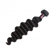 Elesis Virgin Hair Product Top Grade Raw hair 1 piece Loose Wave Human Virgin Hair Weft