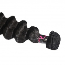  Elesis Virgin Hair Product Top Grade Raw hair 1 piece Loose Wave Human Virgin Hair Weft