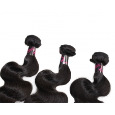 Hot Selling Virgin Hair Top Grade Human Hair Body Wave 3 Bundles 300g