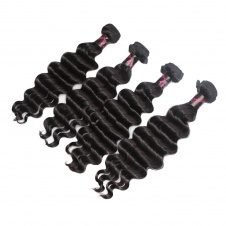 4 Bundles Virgin grade Elesis Virgin Hair Loose Wave Weave Virgin Hair