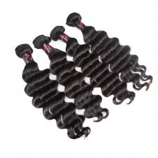 4 Bundles Virgin grade Elesis Virgin Hair Loose Wave Weave Virgin Hair