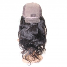 Elesis Virgin Hair lace frontal wig loose body wave preplucked natural hairline baby hair