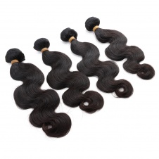 Brazilian Hair Bundles body wave 100% Raw Virgin Human Hair 4 Bundles with Lace Frontal 13x4 Closure