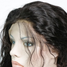 Elesis Virgin Hair 130% Density Brazilian Remy Hair Full Lace Wigs Loose Wave Virgin Human Hair  Lace Wigs