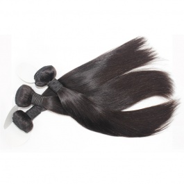 Elesis hair Cheap price Remy hair natural color #1b straight 3 bundles