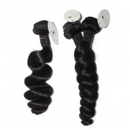 Elesis hair extensions 100% Remy Human hair Loose Curl affordable price natural color 