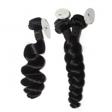 Elesis hair extensions 100% Remy Human hair Loose Curl affordable price natural color 
