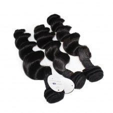Elesis hair extensions 100% Remy Human hair Loose Curl affordable price natural color 