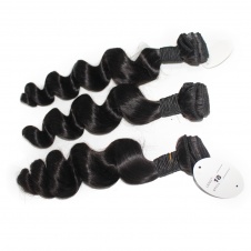 Elesis hair extensions 100% Remy Human hair Loose Curl affordable price natural color 