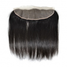13x4 Remy Hair Straight lace Frontal Closure Free part