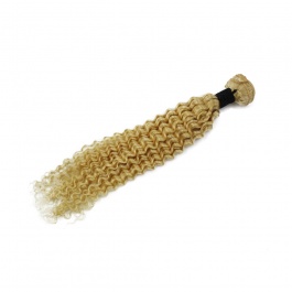 One Piece 613 Bundle  Blonde Curly Human Hair 1 bundle Brazilian deep Curly Honey Blonde Hair 