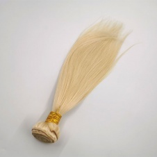 #613 Blonde Human Hair Bundle Straight Hair Weave 100% Cuticle Aligned Remy Hair Extensions Platinum Hair Weft 1piece