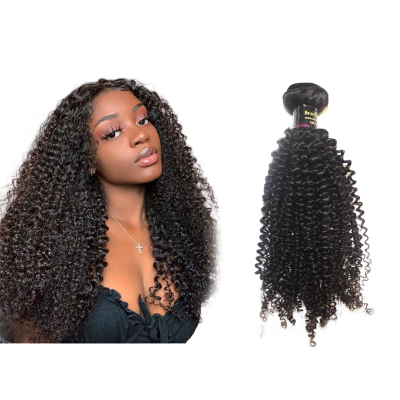 Virgin grade Elesis Virgin Hair Product Virgin grade 1 piece Kinky Curly Human Virgin Hair Extensions