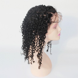 13x6 Lace Frontal Wigs For Black Women Brazilian Deep Curly Pre Plucked Lace Wig Glueless Remy Human Hair Wigs deep part