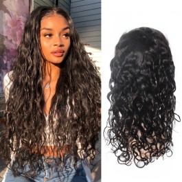 Elesis Hair Wig 13x6 Natural Wave Lace Front Brazilian Remy Human Hair Wigs  Pre Plucked with Baby Hair 