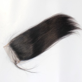 Elesis Remy Hair closure 5x5 Straight Closure