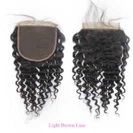 Elesis Remy Hair Closure 6x6 Deep wave closure